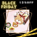 画像1: 【ブラックフライデー対象】【クリスマス】マルチギフトS　Xmas　タグ付き＠1枚あたり110円→94円 (1)